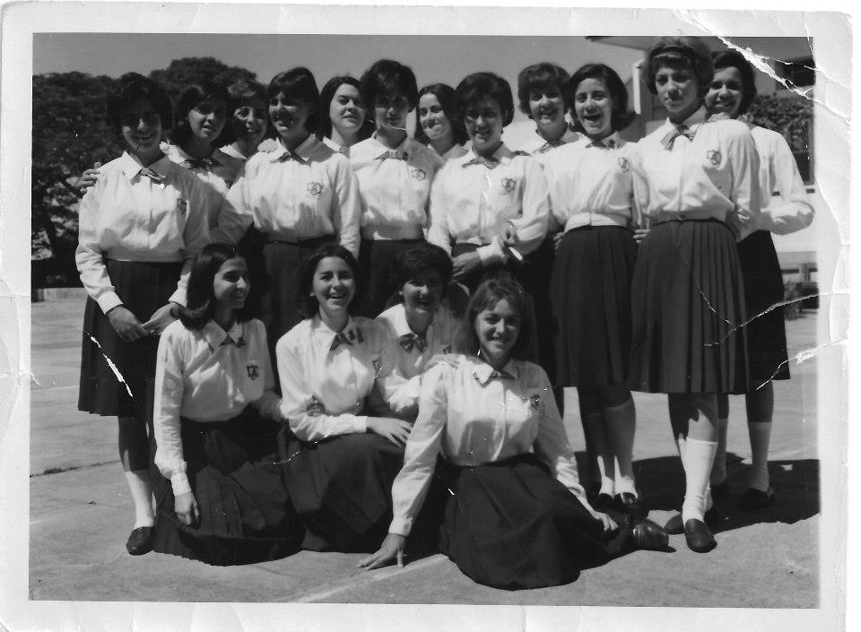 "Alunas do Magistério do Santos Anjos de Varginha, turma de 1965"