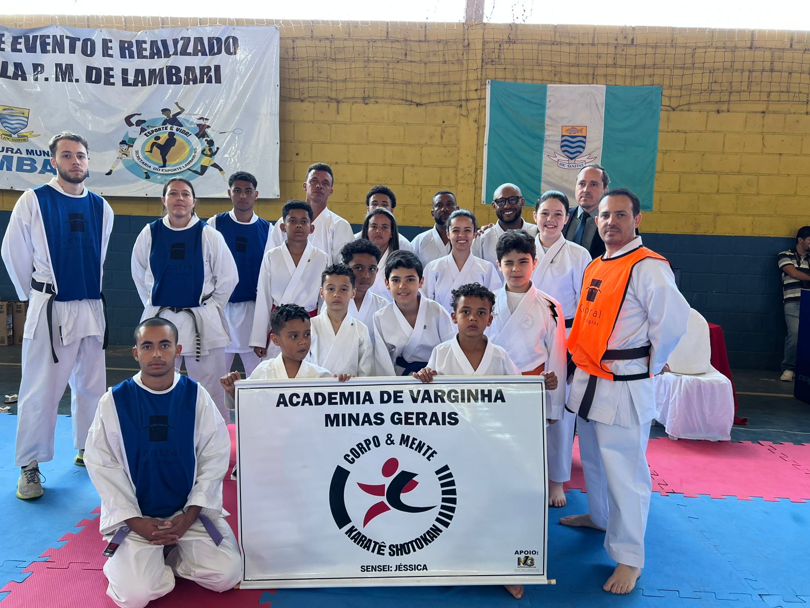 Academia de Varginha conquista título geral na 1ª Taça Minas Gerais de Karatê
