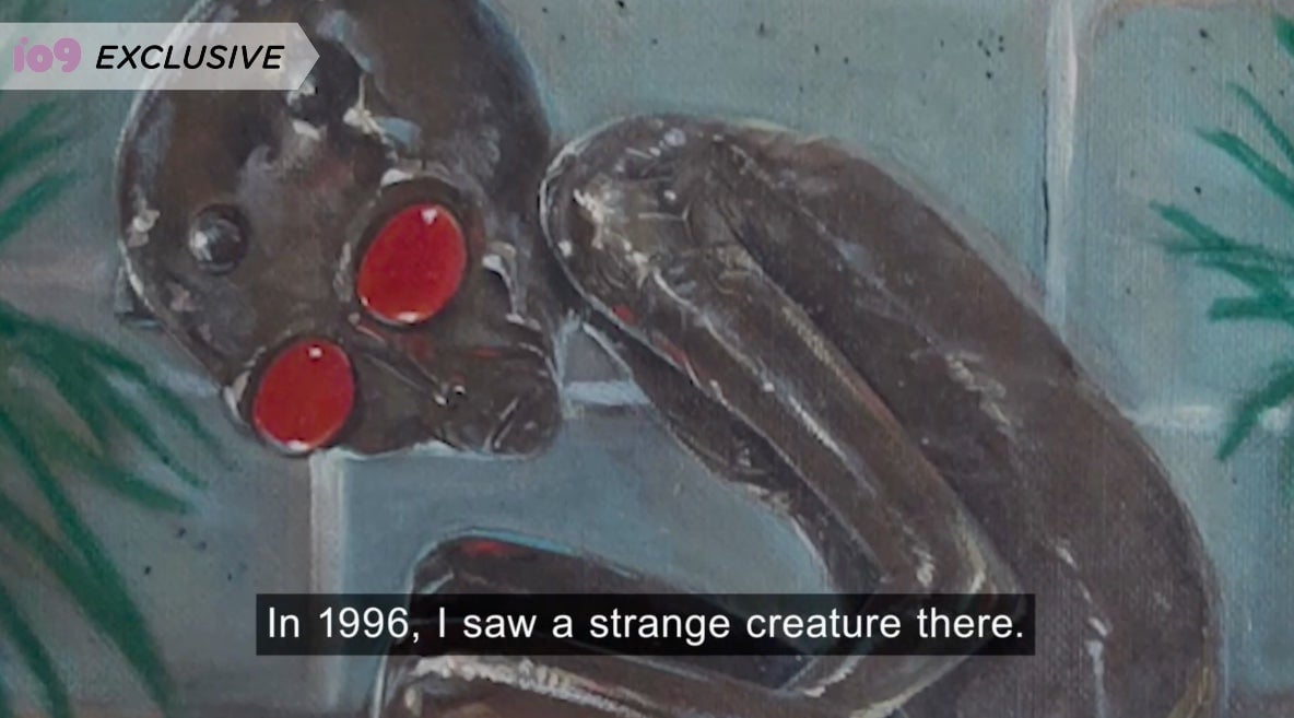 "Desenho retrata o ET de Varginha"