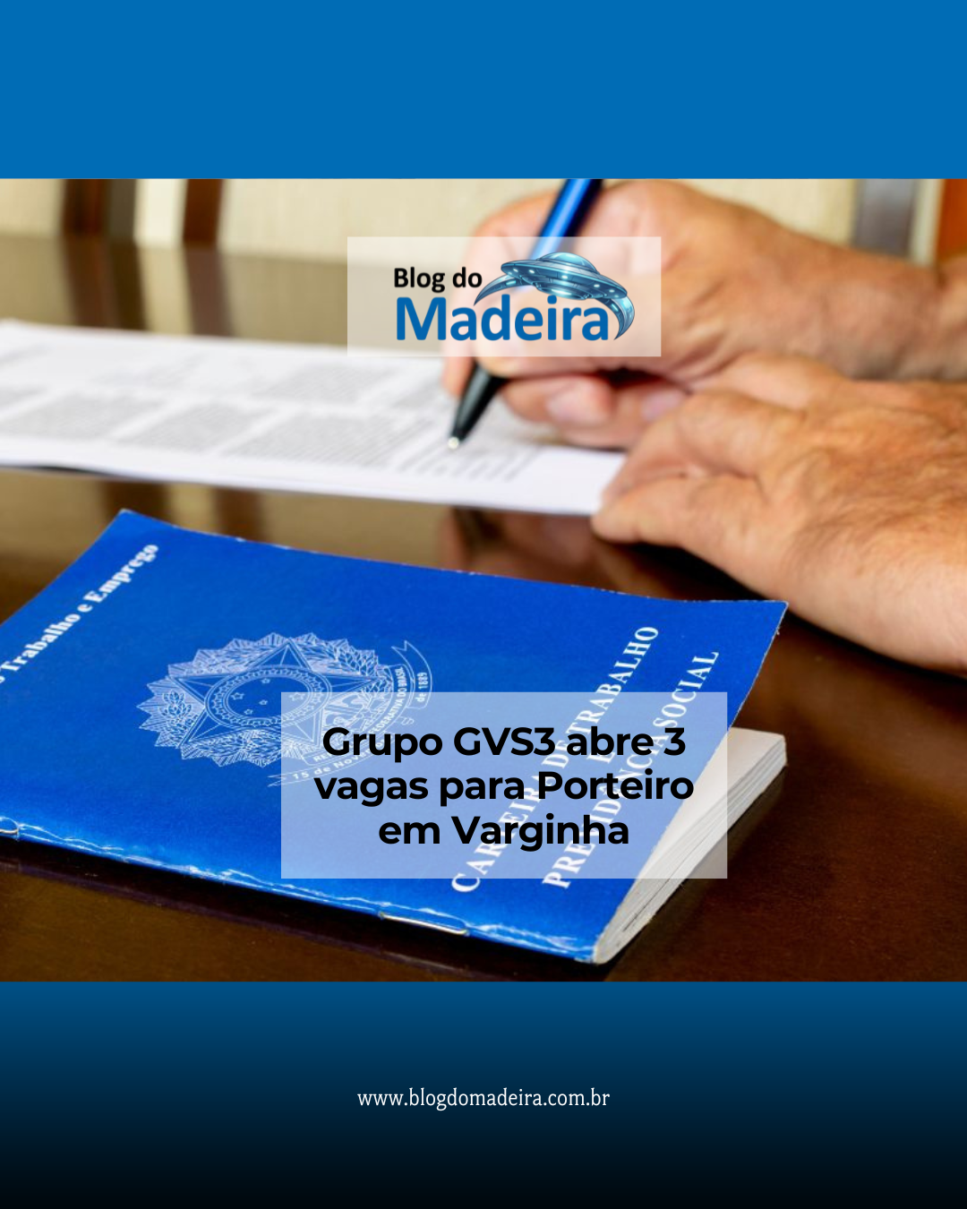 Grupo GVS3 abre 3 vagas para Porteiro em Varginha; confira requisitos